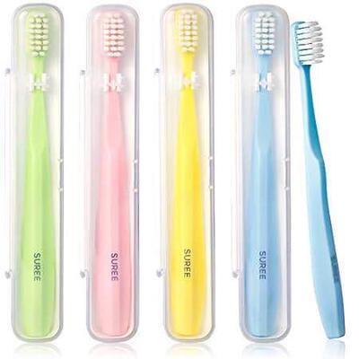 SUREE Extra Soft Toothbrush for Sensitive Teeth， Upgraded