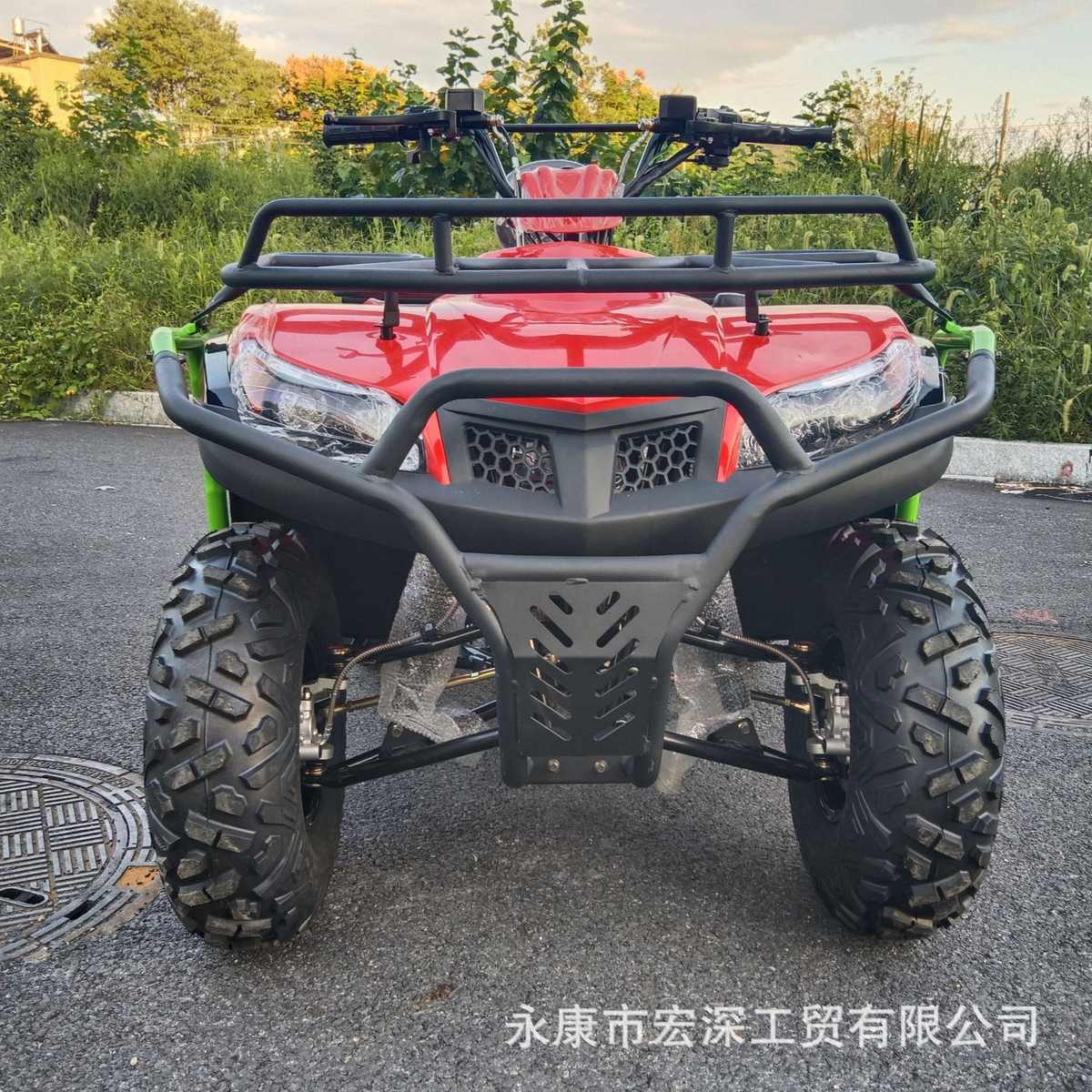燃油三轮摩托车沙滩车农夫车卡丁车四轮越野车老爷车电动卡丁车