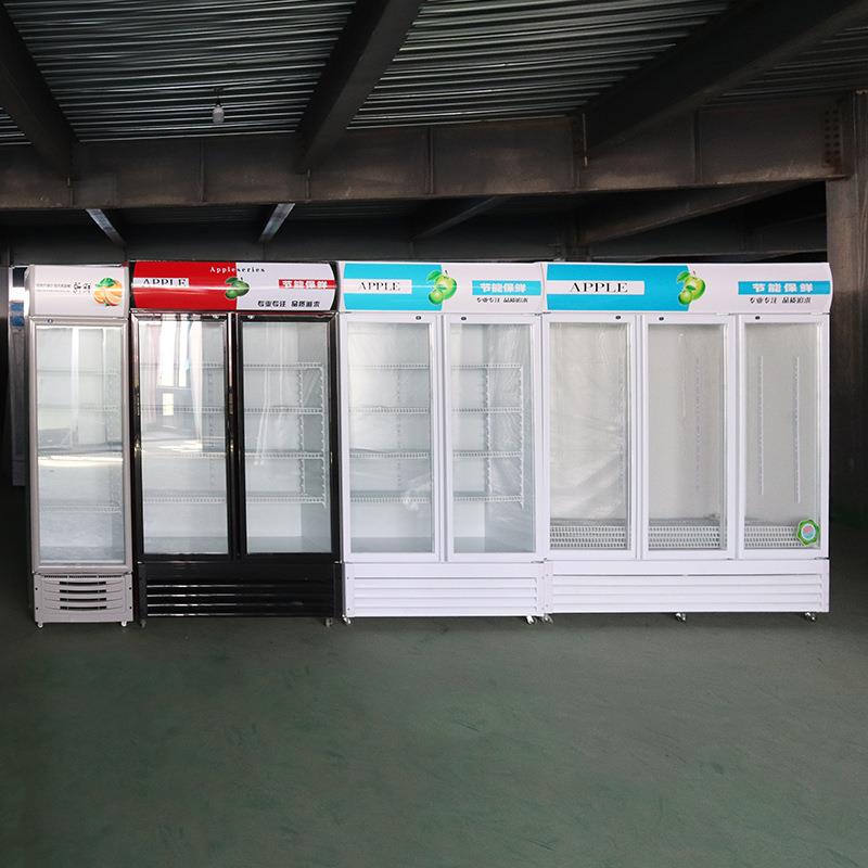 商用饮料门柜单门双门三示展示冷藏展啤柜超市便利店饮料966柜酒