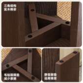 发实放木凳子板凳家用可叠秩厚序凳加粗加可移动沙无品牌 边几木