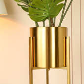 现货北欧ins风轻奢客厅花架现代简约金属摆件花器插花装 饰品批发