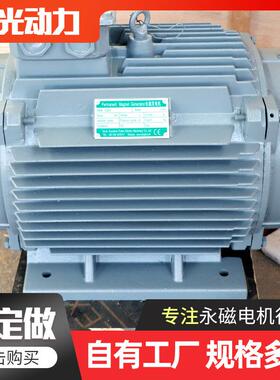 低速永磁发电机厂家高效稳定三相电10w20w永磁大功率发电机