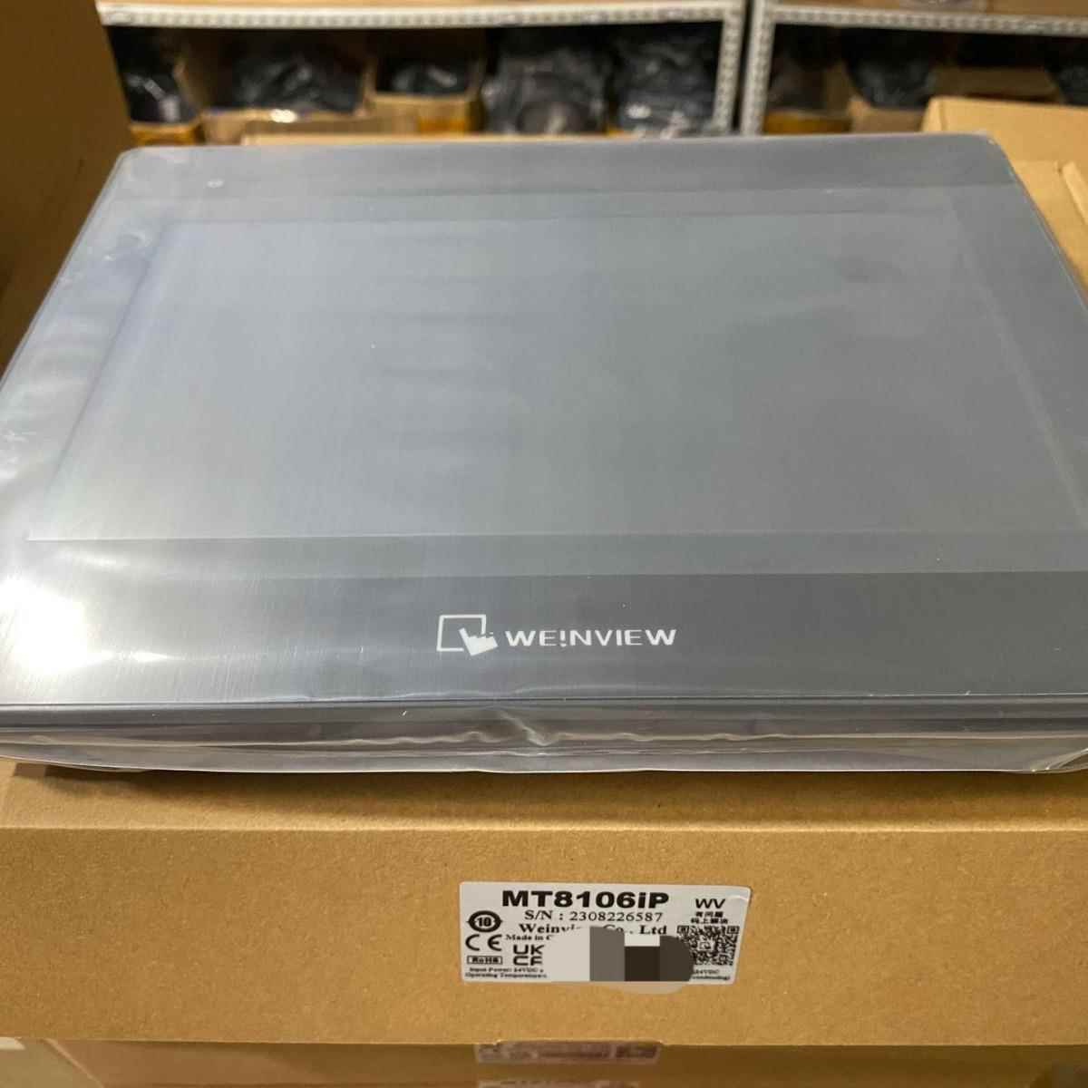 全新威纶通MT8106iP触摸屏升级版 MT8102iP10寸人机界面原装正品