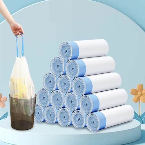 Automatic drawstring disposable garbage bags, 3丝 (3丝 likel