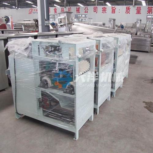 法花生米脱皮JOF机无破碎米型花豆生去红衣设湿备蚕剥皮机械杏仁