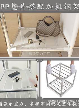 全钢架收纳柜子耐用组装简易衣橱钢管结实出租房用布衣柜家用包邮