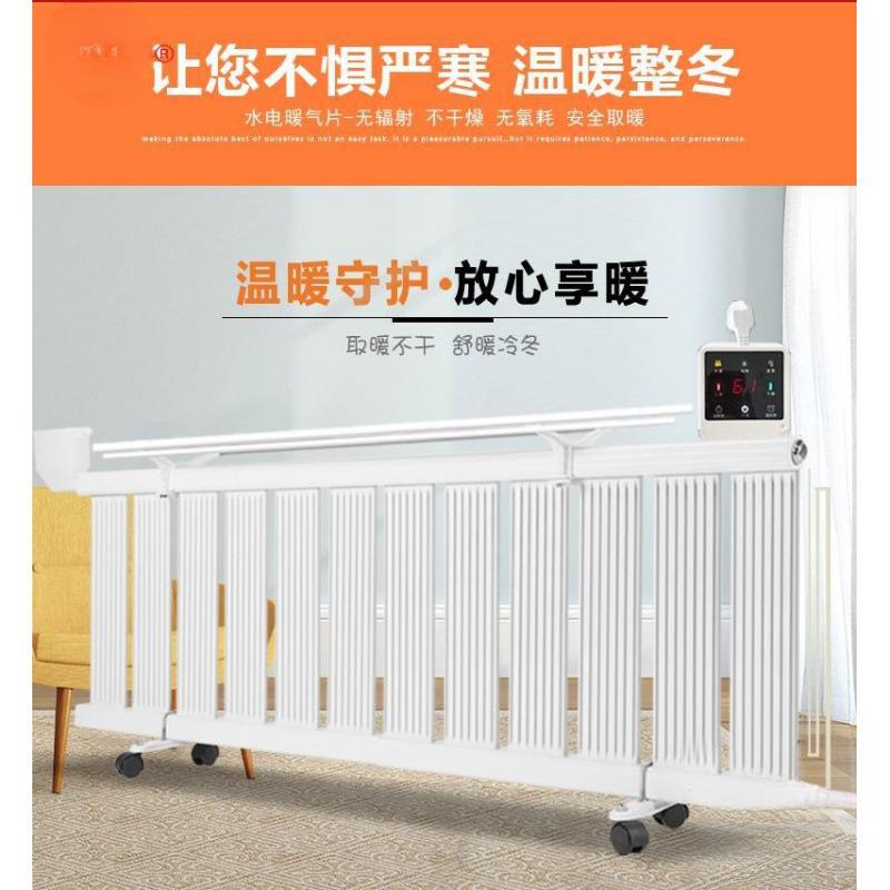 家用暖气片水暖电加热暖气加水电暖器注水节能省电智能插电取暖器