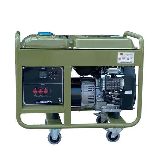 东明三相10千瓦应急备用便携汽油发电机DMS12000CXD-BD