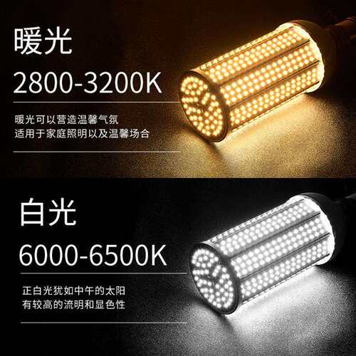 超亮大功率led玉米灯泡e27螺口110v220V工厂车间路灯照明外贸