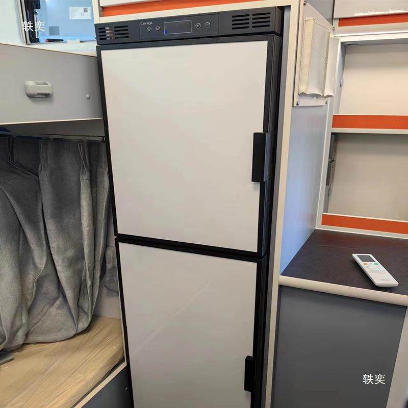 房车冰箱 12/24V48V直流全冷冻冷藏模式可调节大尺寸双开门冰