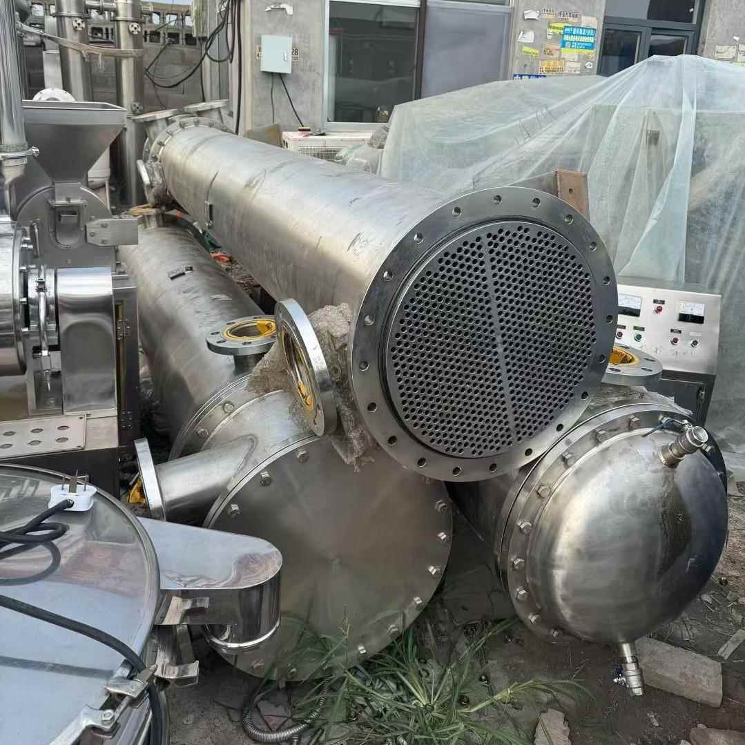 壳管式冷凝器 304不锈钢列管式冷凝器 100平方换热器 冷凝器