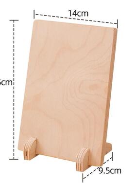 钥匙扣展示架实木带钩首饰展示架小饰品挂架挂钩耳环展示架手链.