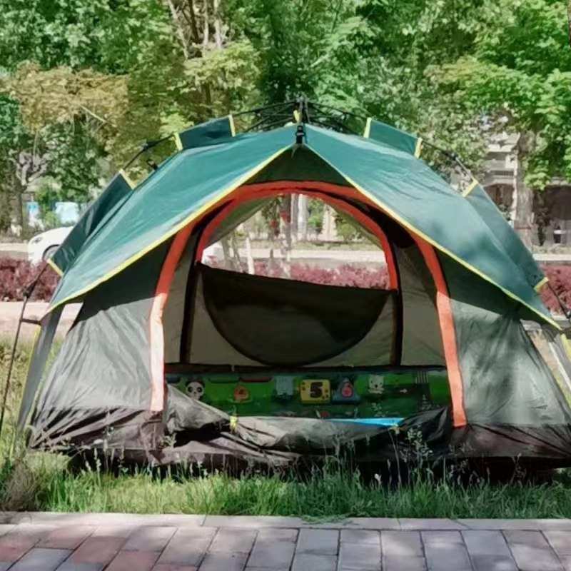 旅游批发帐篷帐篷开-登山人隔离适合3户外帐篷4厂家速野营全自动