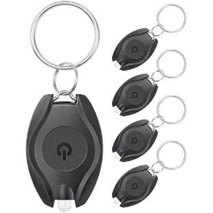 LED Light Keychain Mini Set Flashlight 5Pack