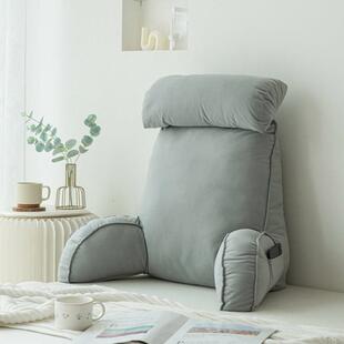 5y689669学生发护颈沙靠垫抱护枕床上靠床头软包靠背枕垫喂奶宿舍