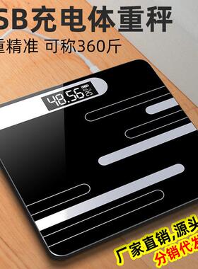 途一体重电子秤家庭用精准健康人体秤跨境礼品小型称重计