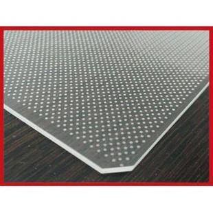 压克力导光板定制LED侧光源导光板广告灯箱冷柜发光板超薄导光板