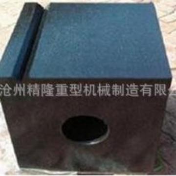 沧州精隆生产 铸铁方箱工作台 T型槽检验方箱 机床工作台 方筒
