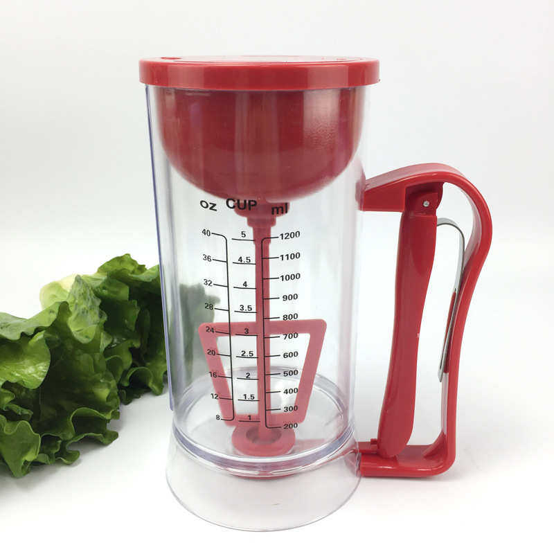 网红煎饼果子漏面器手持式漏杯商用家用搅拌面糊器煎饼漏面器