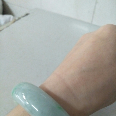 豪8印象S80冰种翡翠手镯怎么样极度喜欢感受反馈