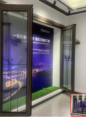 阳台PT PD门推拉折叠门平开 门一体三联动双层玻璃厨房化妆室移门