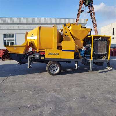 农村建房子盖小楼用的搅拌机地泵农村修路用的搅拌机拖泵搅拌机