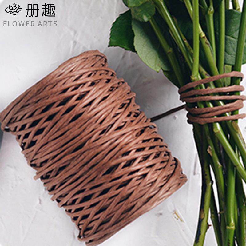 花艺环保铁丝鲜花束捆绑绳纸包花束固定扎丝花店花艺用品