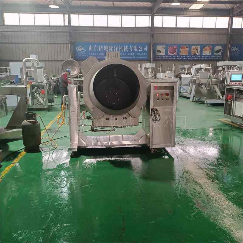 食机堂大型饭大型滚筒烹饪lz-1000m机器炒 学校食 堂厨房炒菜机