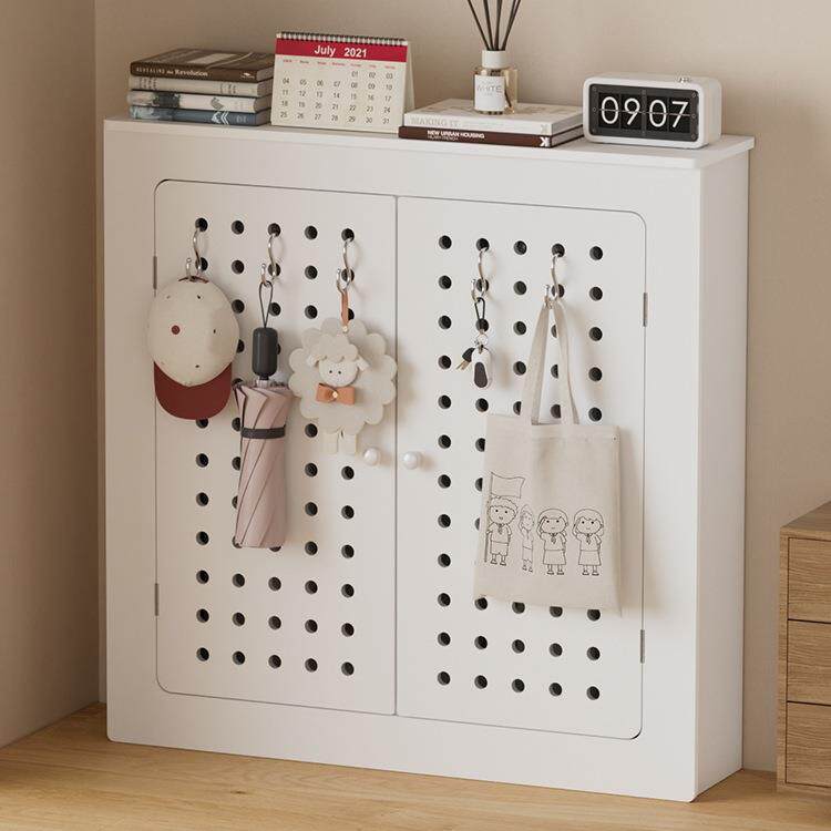 分水器遮挡柜地暖分水器遮挡装饰罩双门暖气片遮挡罩暖气管道遮挡