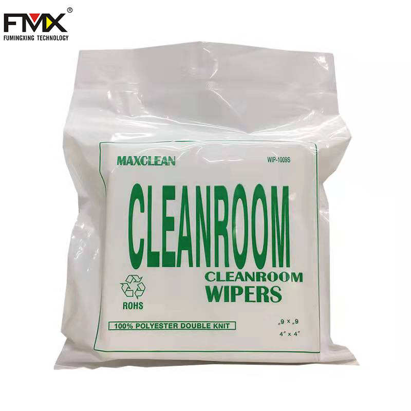 厂家直销1009S无尘布 9*9超细纤维无尘布 工业擦拭吸水防静电无尘