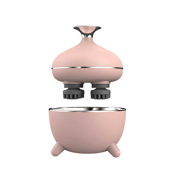 定制迷你头部按摩器充电宠物按摩仪电动头皮八爪多功能揉捏理疗