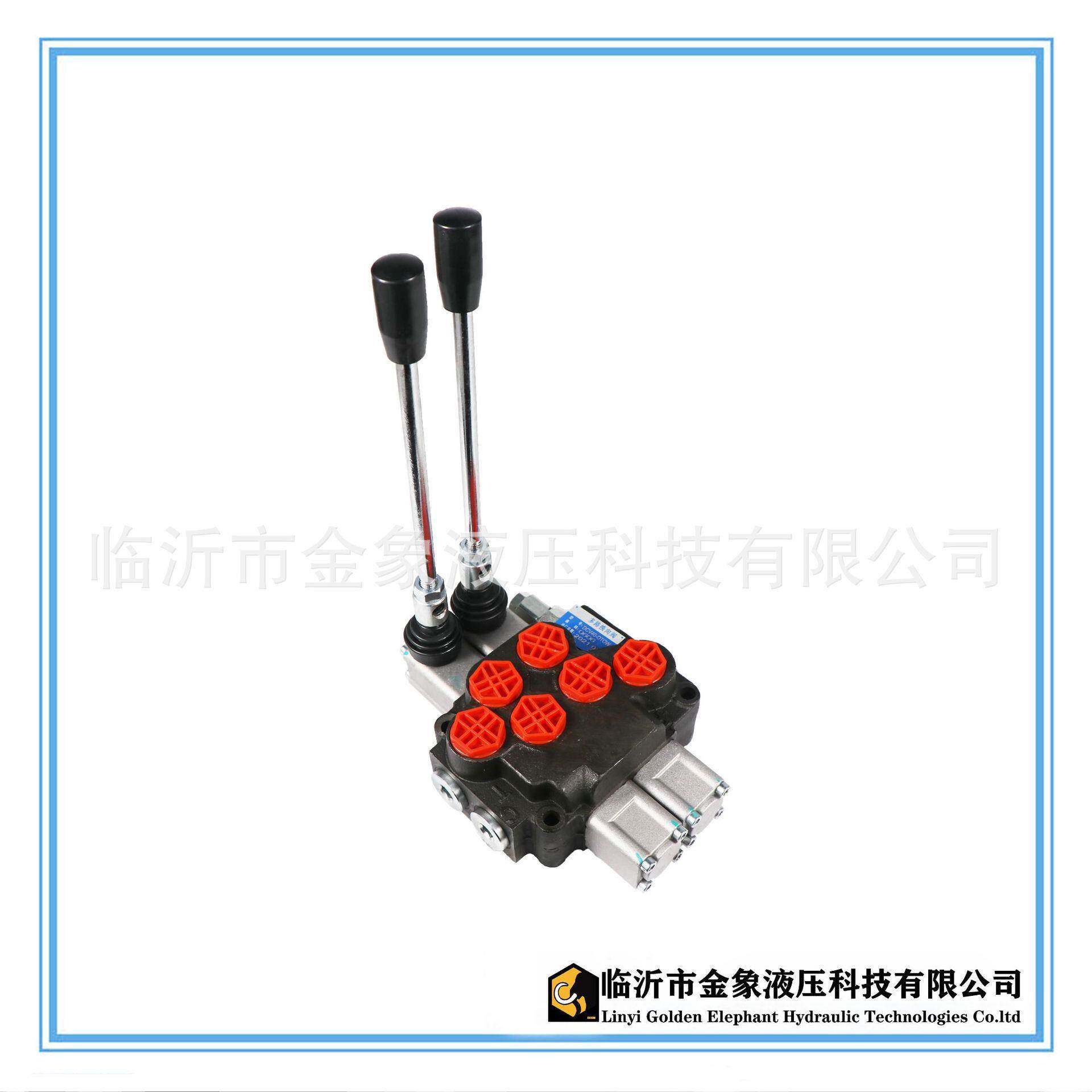DCV60手动换向阀高压多路换向阀一连二连三连四连至十二连