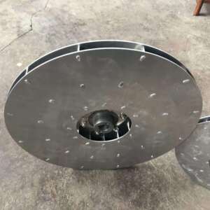 兆拓厂家直供 TDQ轴封抽风机专用叶轮 铝镁合金材质  启动速度快