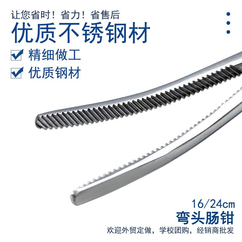 品质不锈钢宠物狗狗裁耳钳剪耳钳修好耳951钳直弯头4肠钳2m16ccm