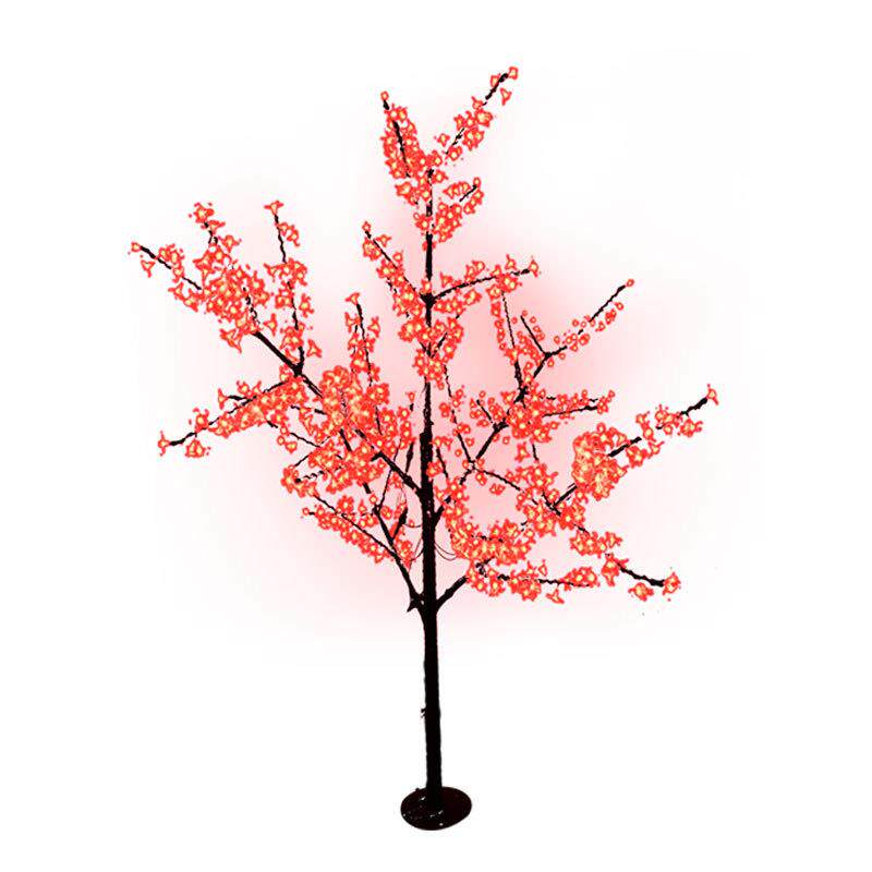 厂家铁杆樱花树灯仿真植物景观造型灯亮化装饰发光圣诞树灯