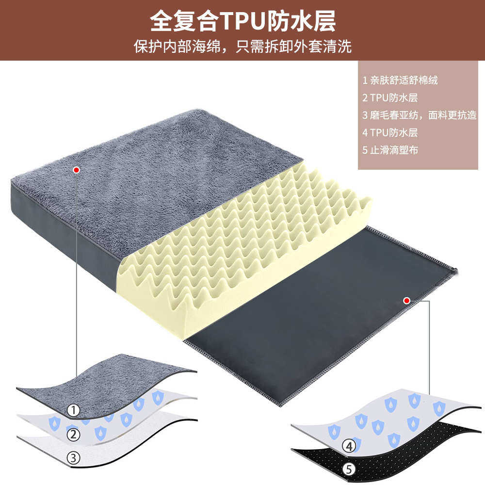 狗棉绒宠物拆洗猫咬狗四季标可窝止皮舒耐抓床睡垫垫耐通用滑,宠物/宠物食品及用品,狗窝/屋/帐篷/沙发,淘宝优惠券,粉丝福利购,淘宝优惠卷