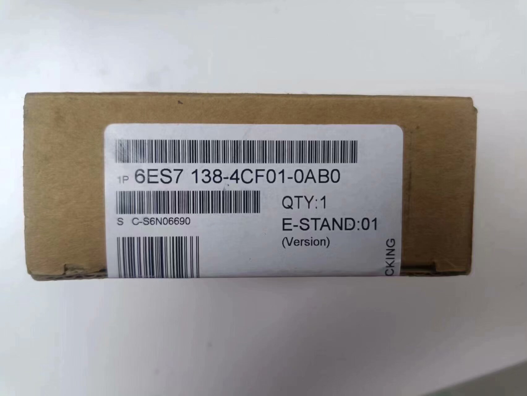 6ES7138-4CF01-0AB0 全新原装正品 标价