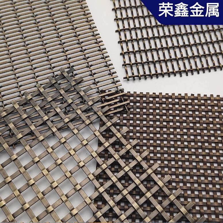 金属装饰网不锈钢悬吊式天花板天花铝网不锈钢网背景钢网水帘幕墙