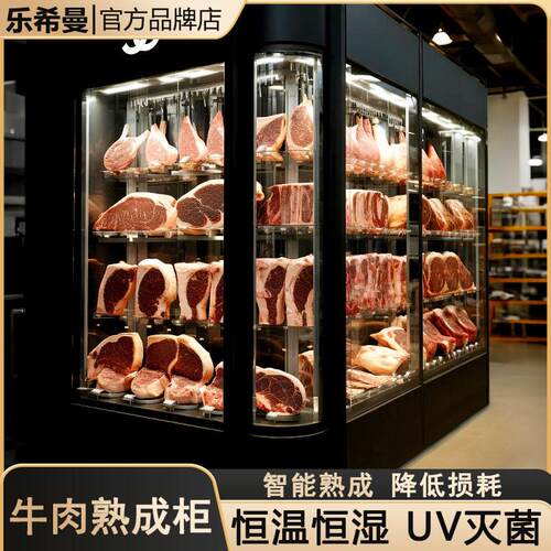 乐希曼干拭熟成柜牛肉排酸柜恒温深海鱼和牛烤肉冷藏展示柜商用