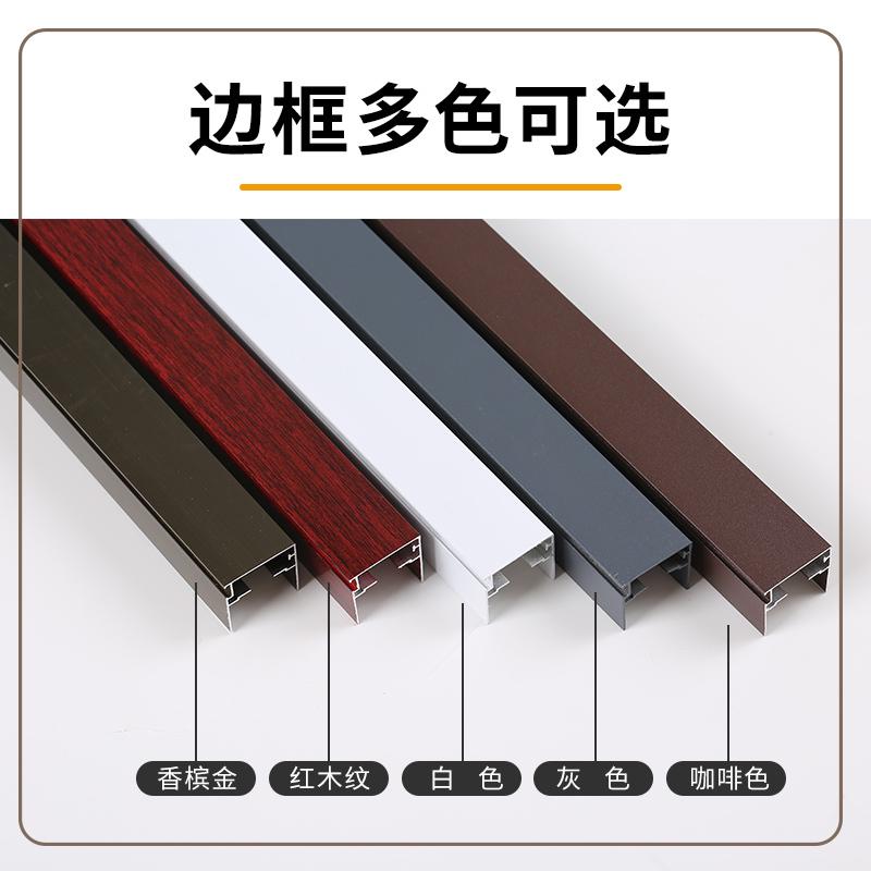 推拉式防蚊虫隐形折叠纱门家用无轨定制自装铝合金伸缩纱窗网门帘