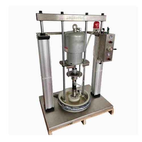 定量涂油机油脂加注设备润滑脂泵自动化注脂机气动供胶压盘泵