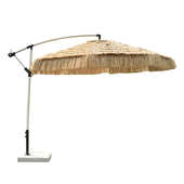 浅竺户外遮阳伞茅草庭院花园景区民宿农庄网红稻草伞农家小院子毛