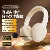 儿童诵读耳返式 降噪隔音 背书神器蓝牙无线学生学习专用耳机头戴式