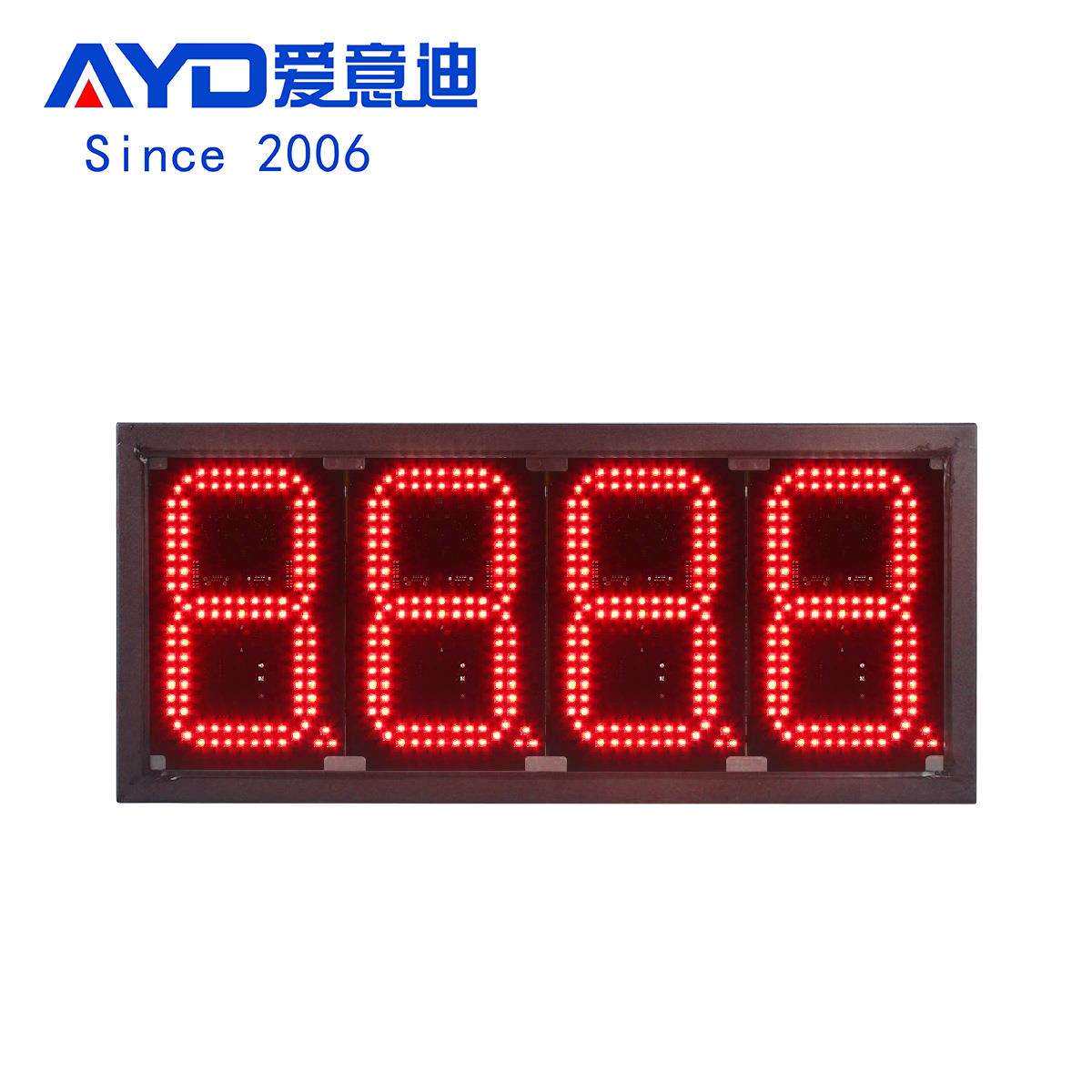 南昌加油站牌子油价灯箱LED数字显示屏led油价显示屏电子价签