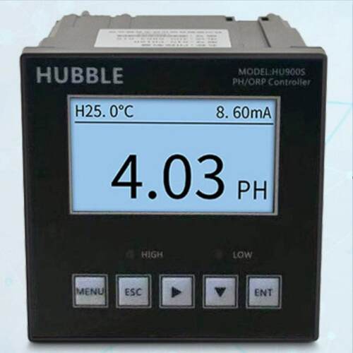 HUBBLE哈博 HU900S在线PH酸碱度测试计 工业PH仪表PH控制器供应