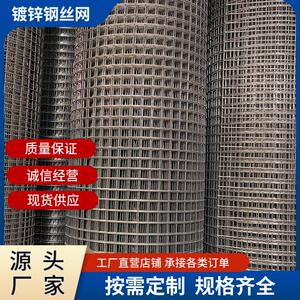 厂家镀锌钢丝网建筑工地内外墙抹灰网养殖圈地围栏防护钢丝网