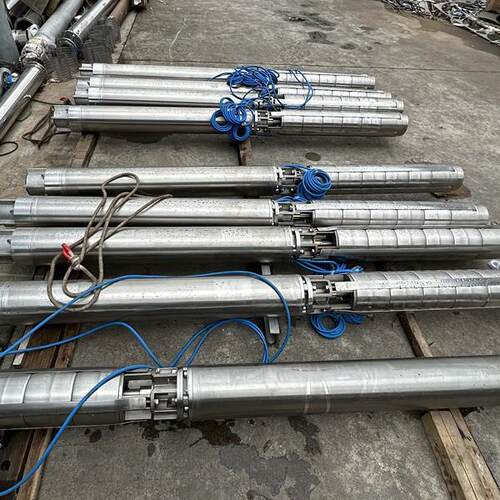 精铸深井泵热水泵一体成型泵体流量95立方扬程147米不锈钢深水泵