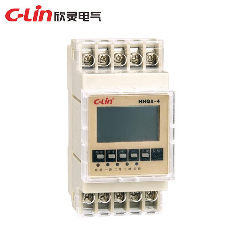 欣灵多路时控器生产厂家时控器HHQ8-6微电脑时控开关