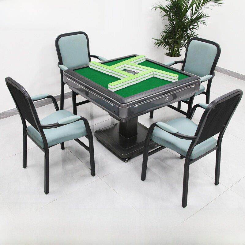 麻将机专用椅实木椅钢管椅靠背棋牌凳麻将厅家庭餐厅会议室椅