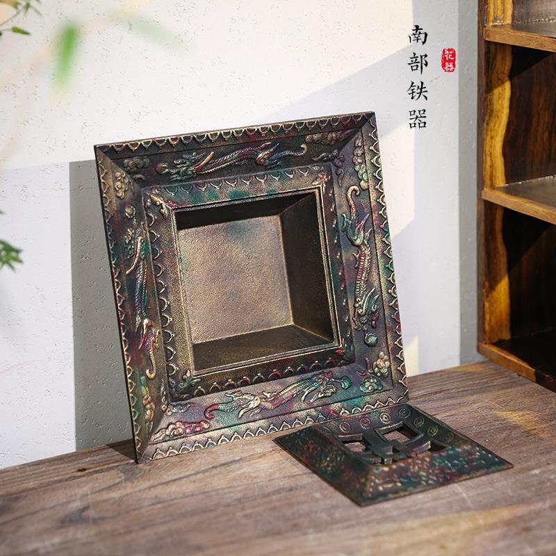 铁器铜器装饰摆件南部铜挂件客厅书房茶室桌面装饰品老物件